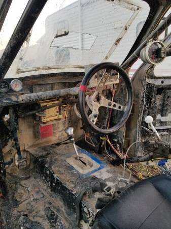 mud truck interior